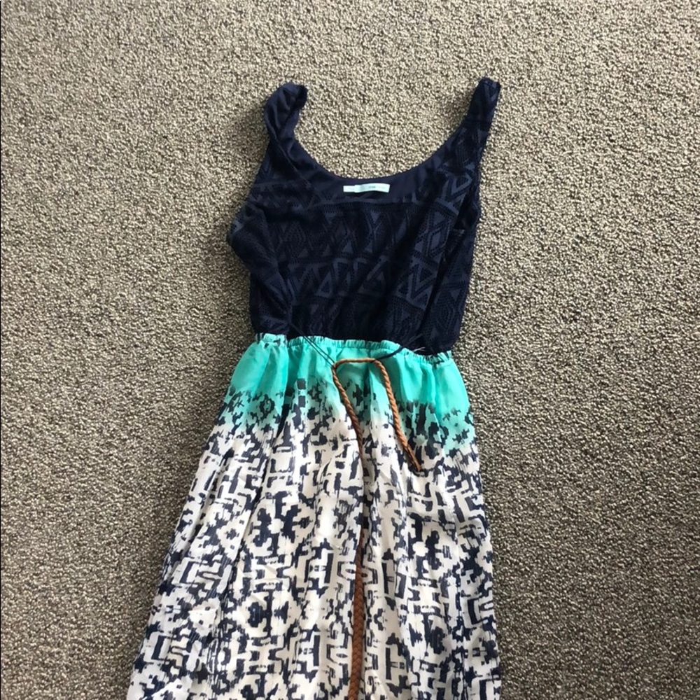 Gorgeous long blue dress